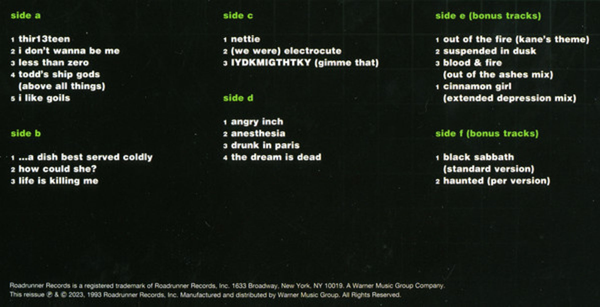Type O Negative – Life Is Killing Me (3-LP Vinyl) Vinyl Record