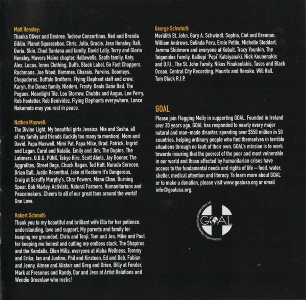 Flogging Molly – Float Music CD