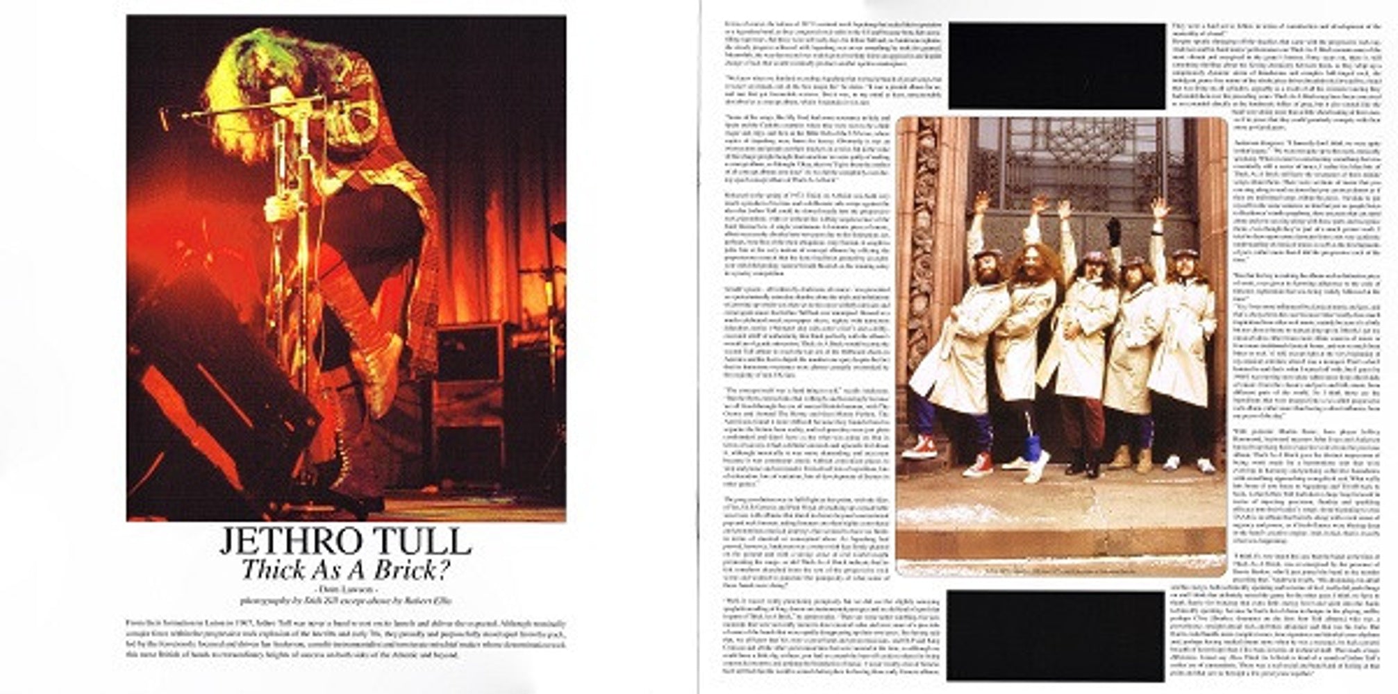 Jethro Tull – Thick As A Brick (LP Vinyl) Vinyl Record