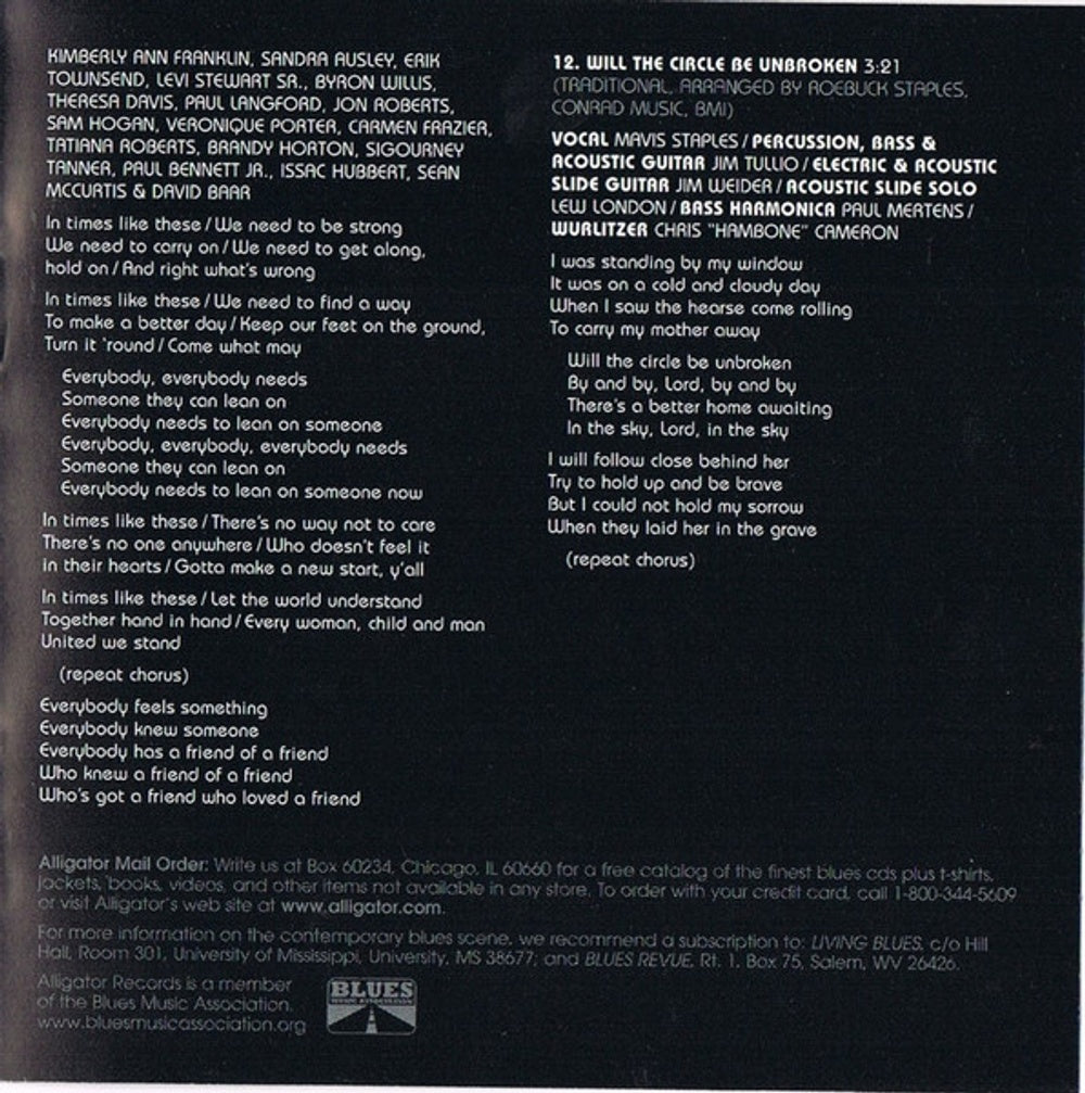 Mavis Staples – Have a Little Faith Music CD