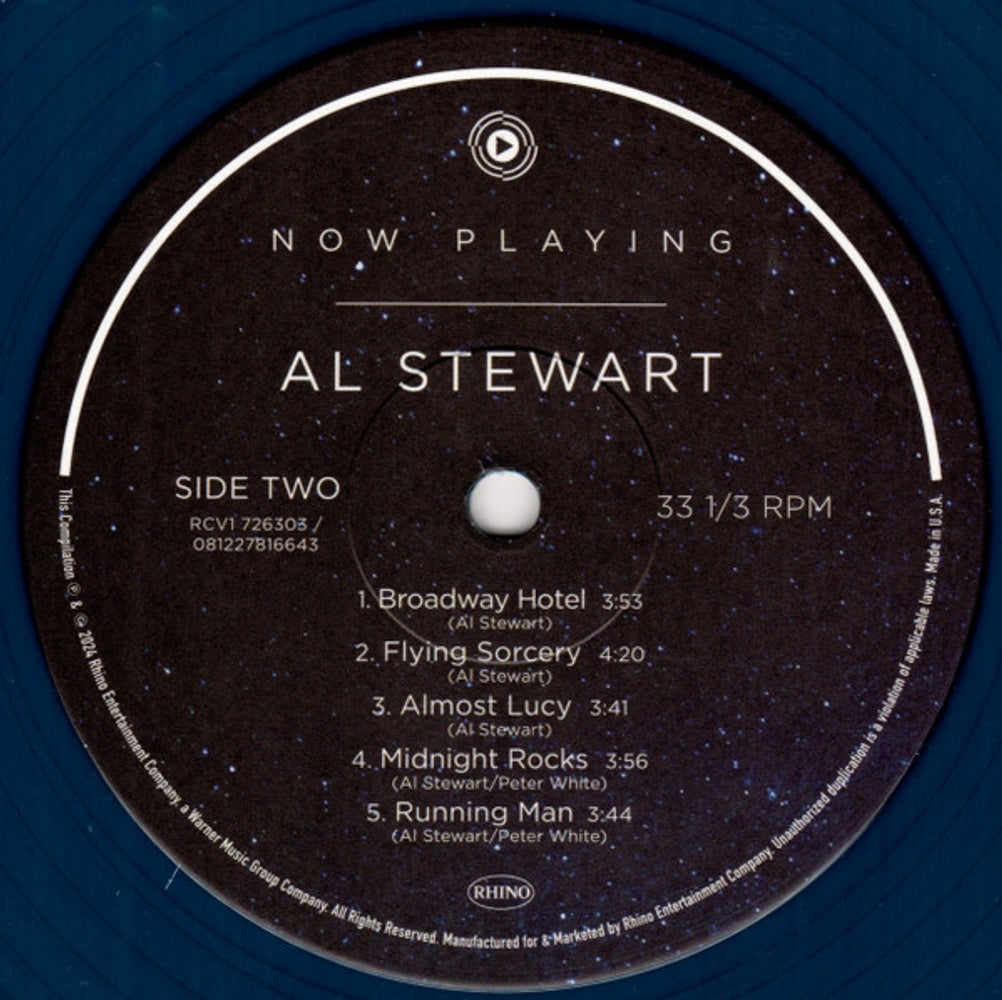 Al Stewart – Now Playing (LP Vinyl) Vinyl Record