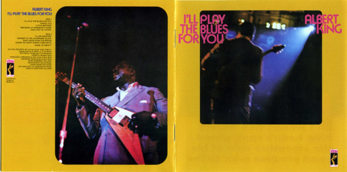 Albert King – I'll Play The Blues For You Music CD