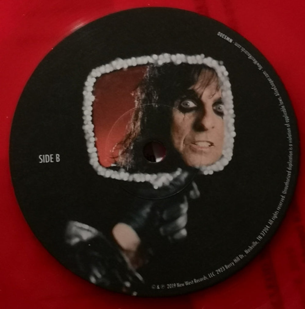 Alice Cooper – Dirty Diamonds (Red Blood LP Vinyl) Vinyl Record