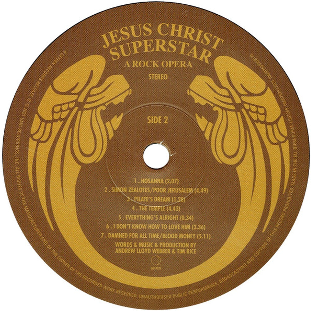 Andrew Lloyd Webber – Jesus Christ Superstar (2-LP Vinyl) Vinyl Record