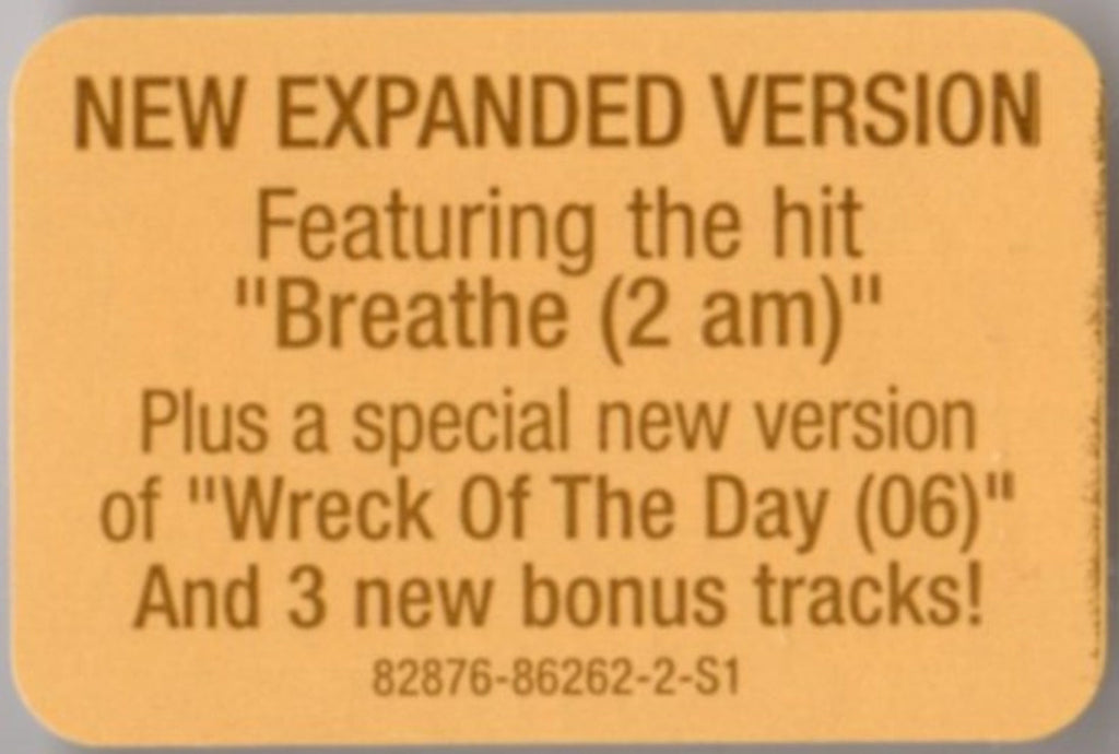 Anna Nalick – Wreck Of The Day Music CD