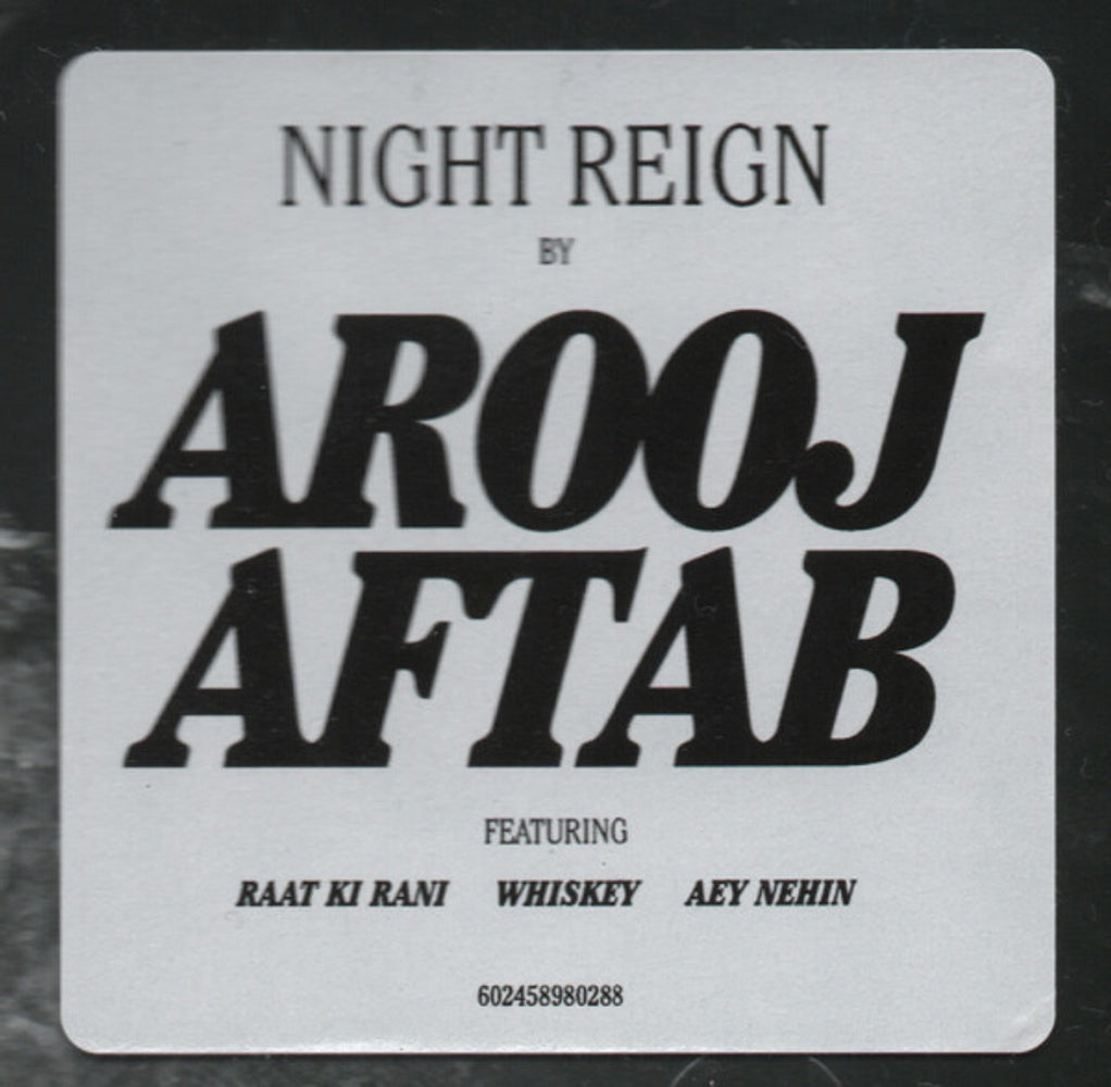 Arooj Aftab – Night Reign Music CD