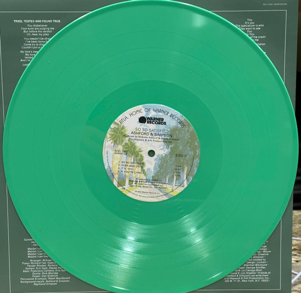 Ashford & Simpson – So So Satisfied (LP Vinyl) Vinyl Record