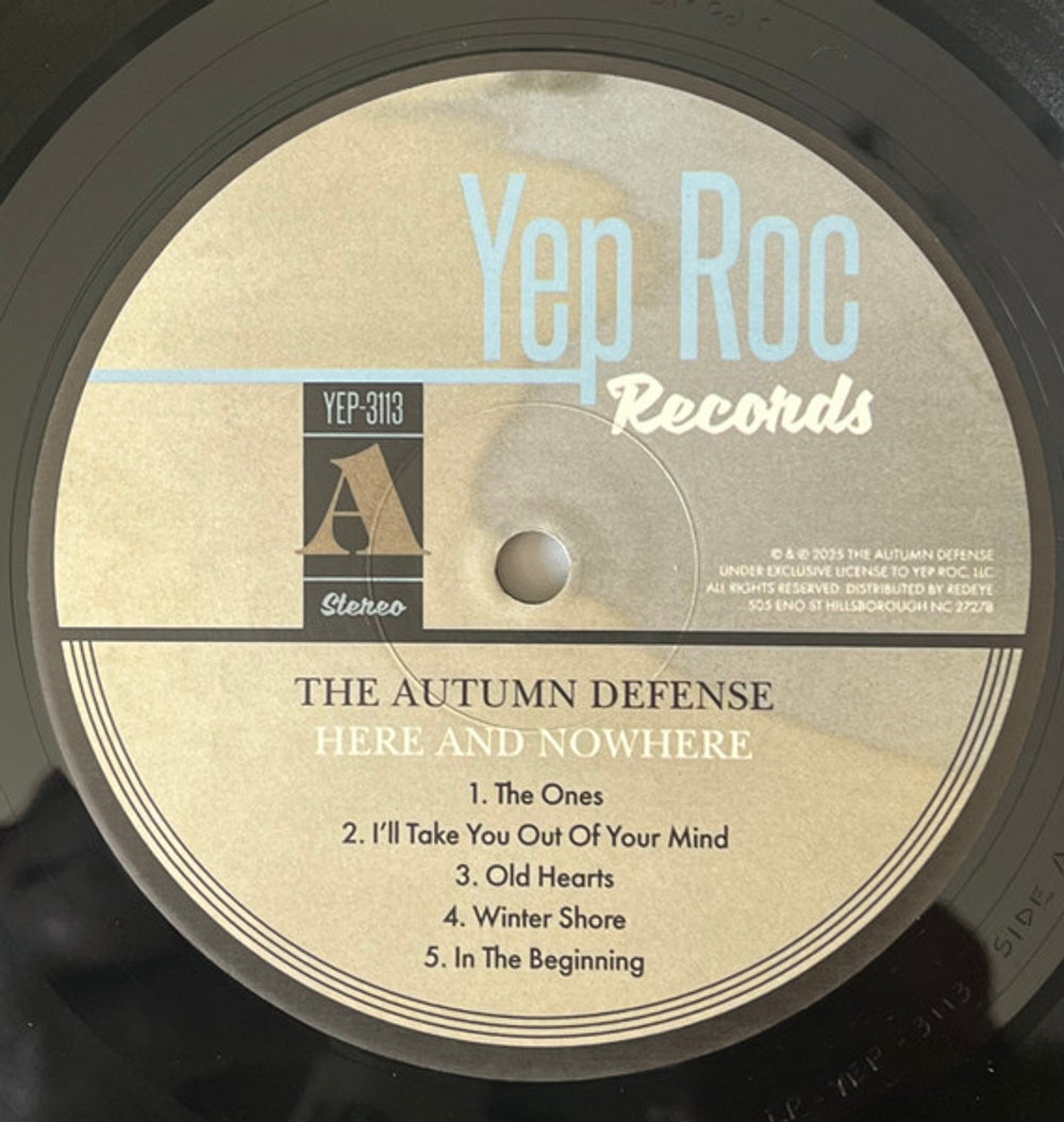 Autumn Defense – Here And Nowhere (LP Vinyl) Vinyl Record
