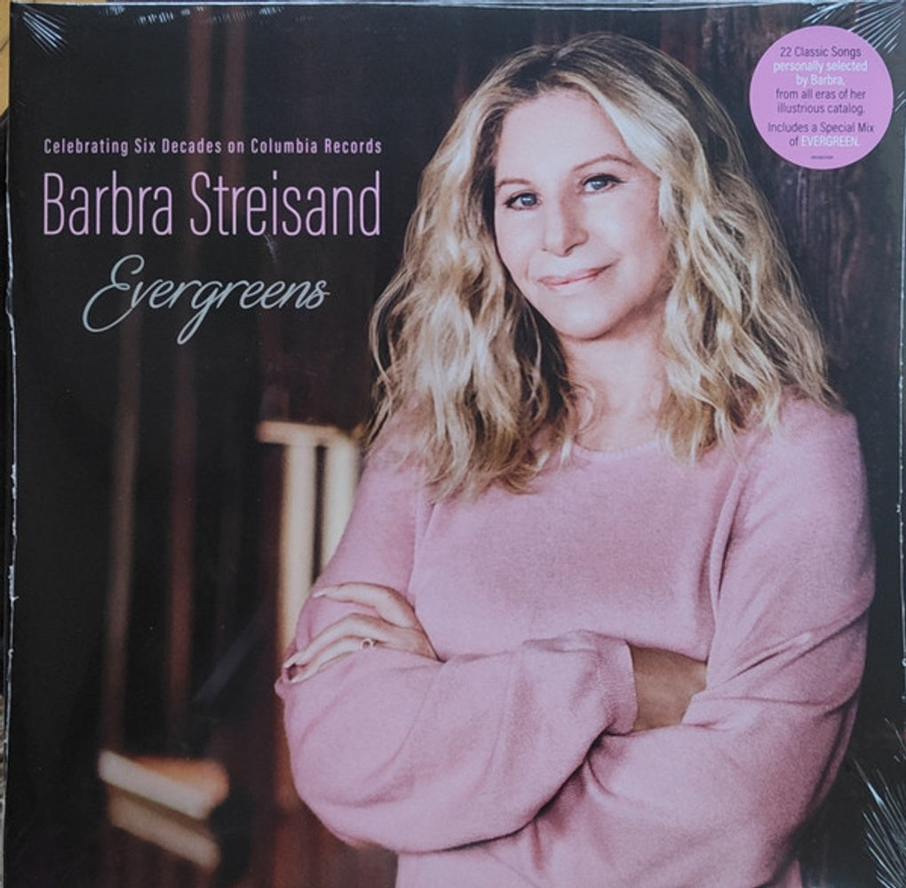 Barbra Streisand – EVERGREENS: Celebrating Six Decades on Columbia Records (2-LP Vinyl) Vinyl Record