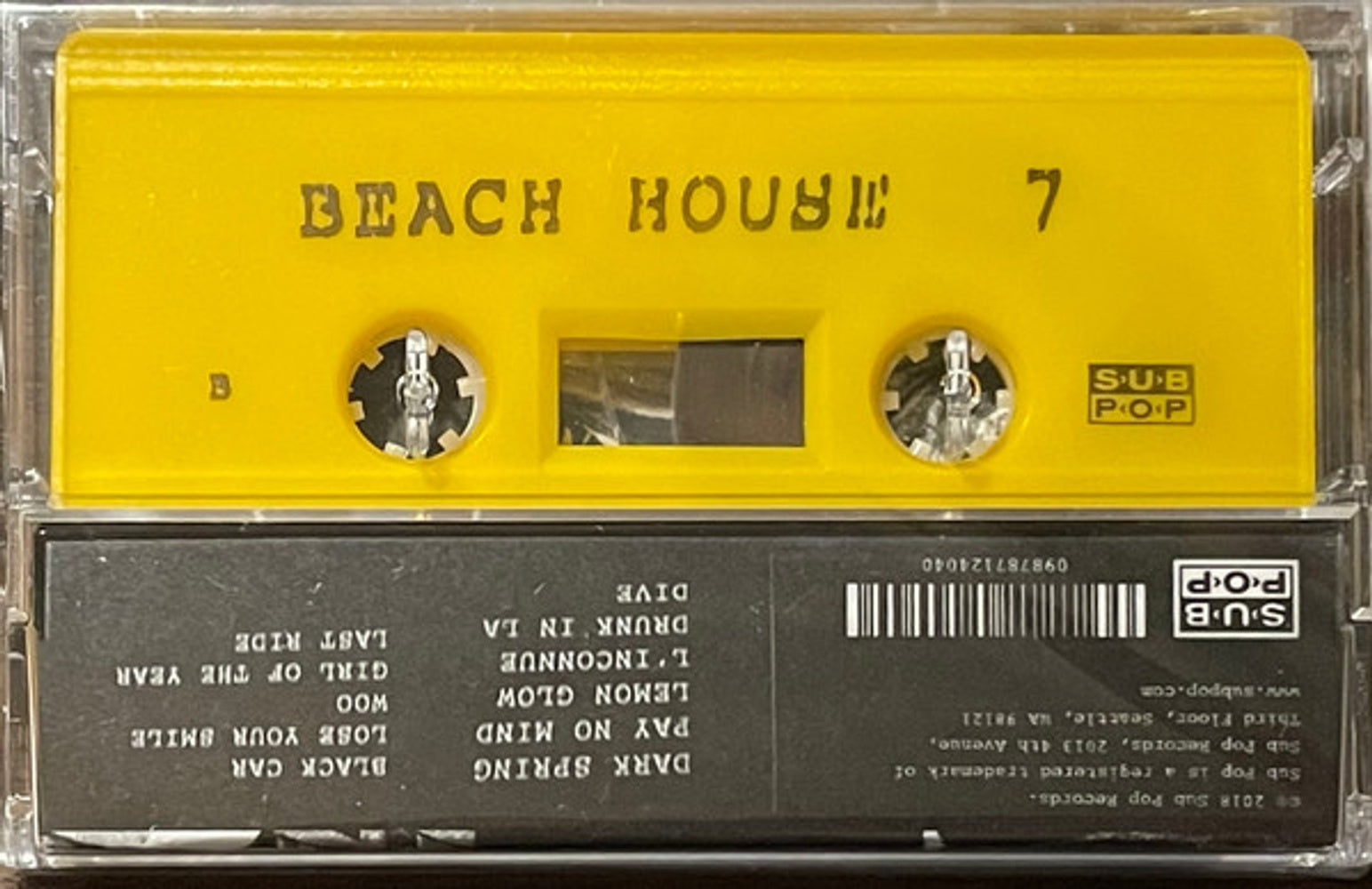 Beach House – 7 Music Cassette Tape