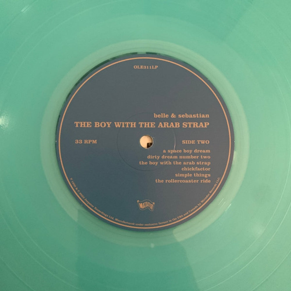 Belle And Sebastian – The Boy With The Arab Strap (LP Blue Vinyl) Vinyl Record