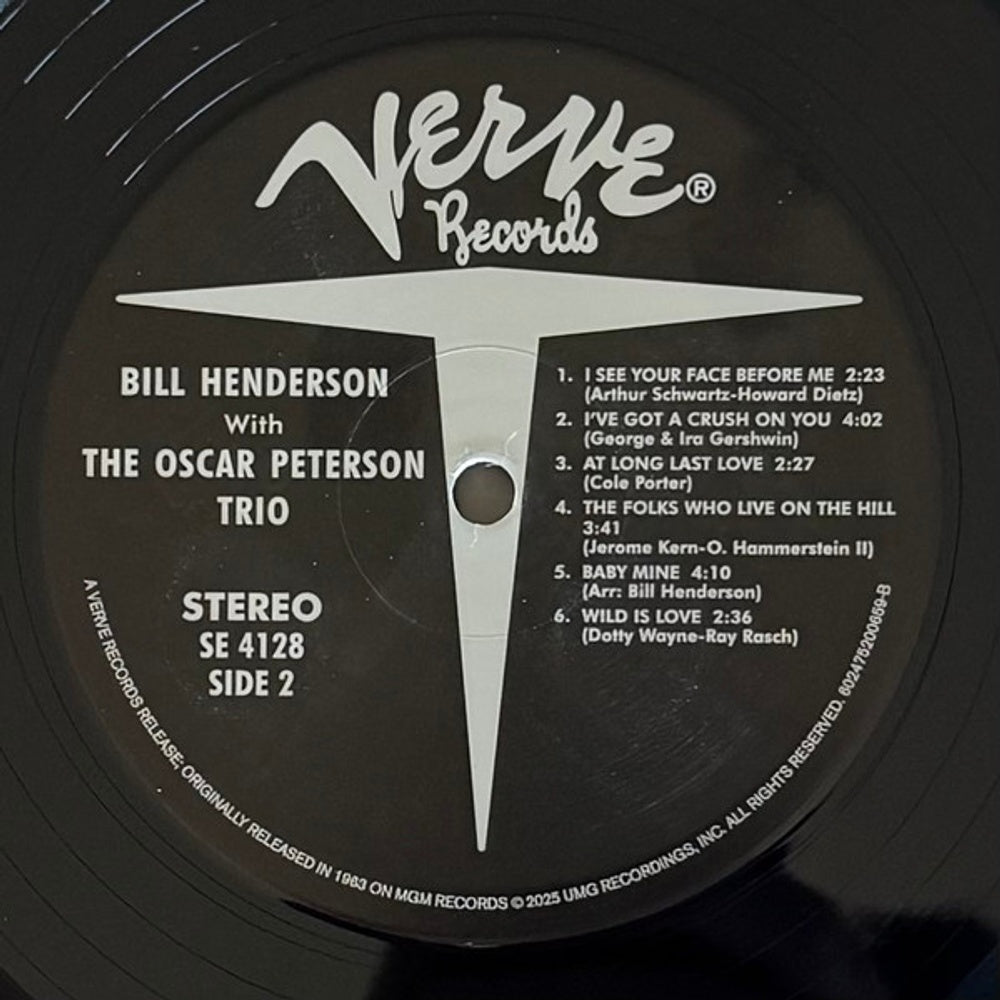 Bill Henderson – Bill Henderson With Oscar Peterson (LP Vinyl) Vinyl Record