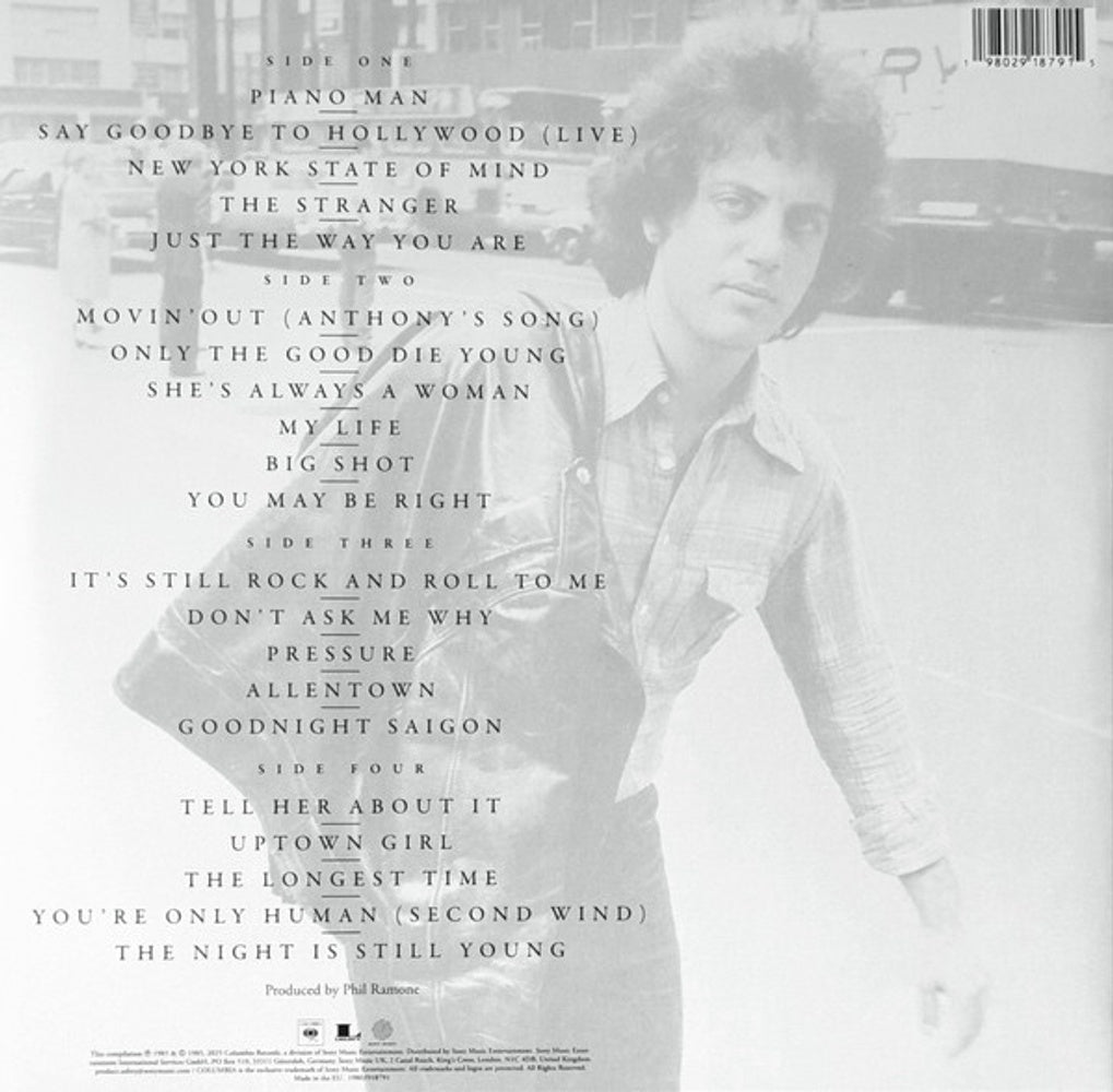 Billy Joel – Greatest Hits Volume I & II (2-LP Vinyl) Vinyl Record