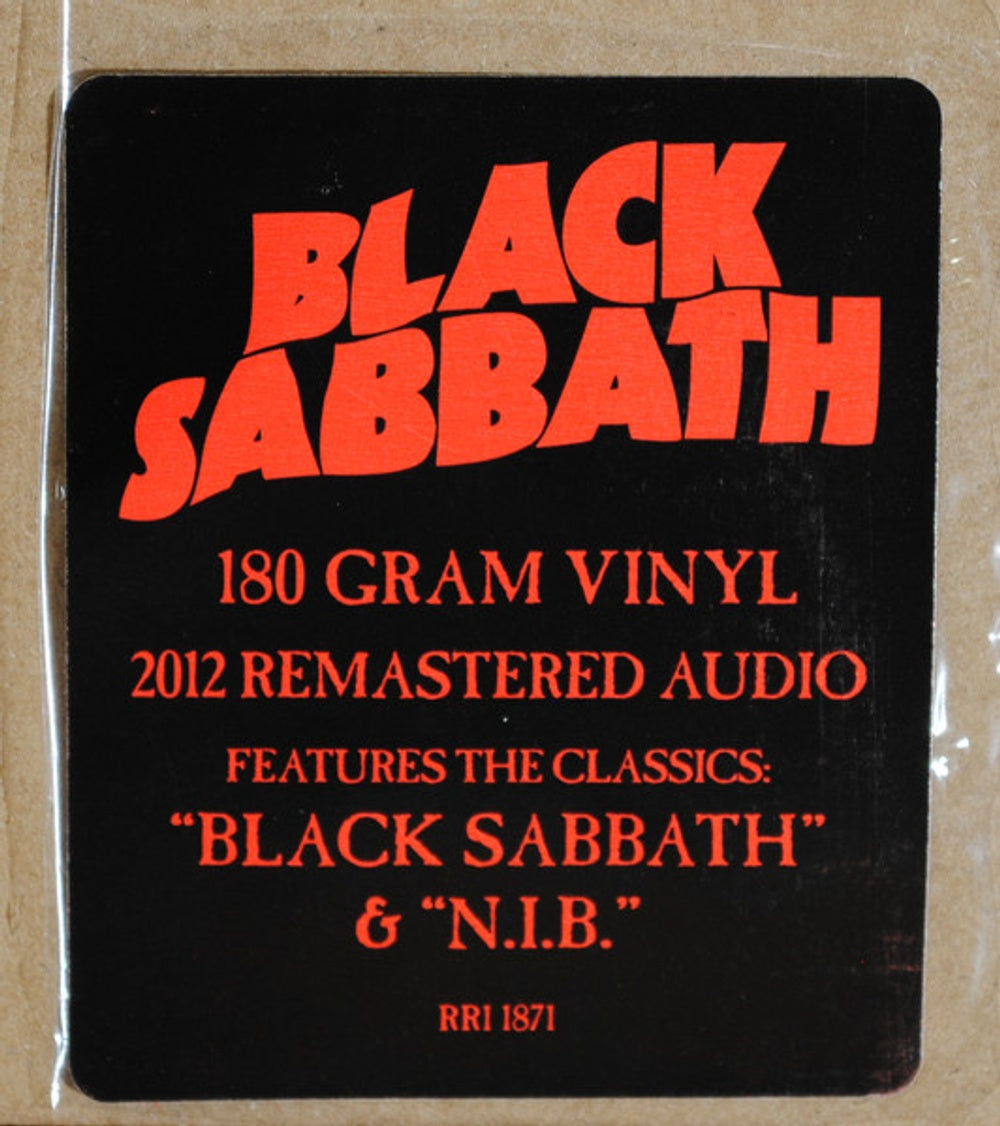 Black Sabbath – Black Sabbath (LP Vinyl) Vinyl Record