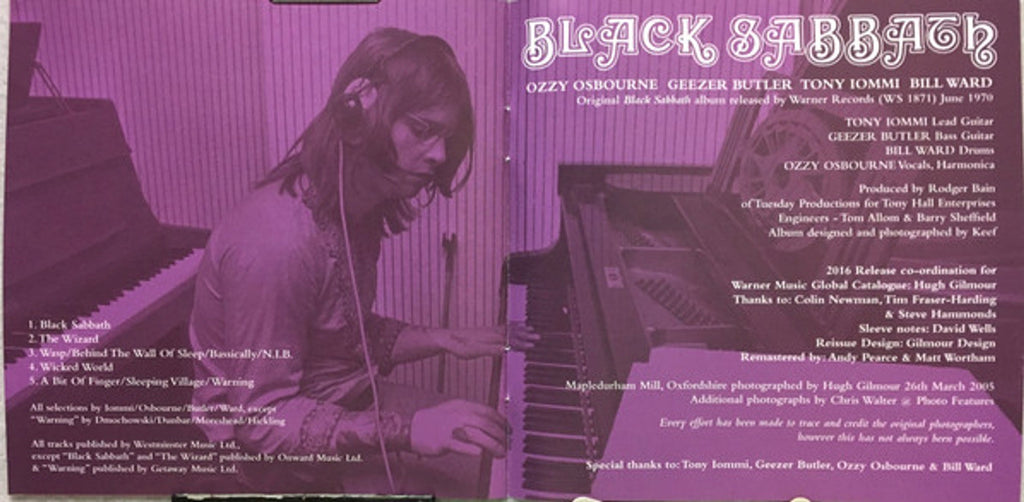 Black Sabbath – Black Sabbath Music CD