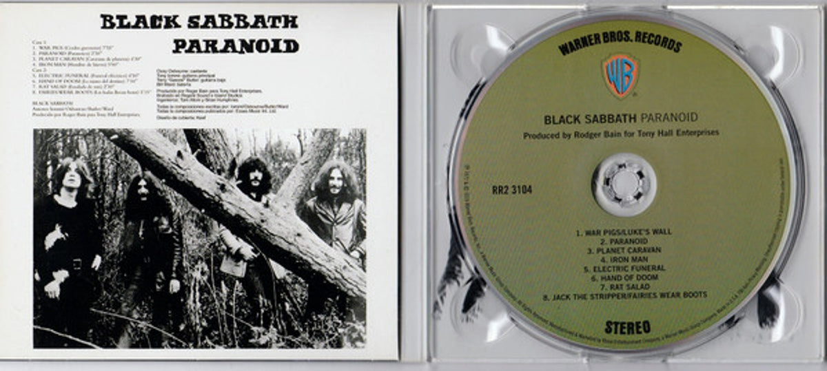 Black Sabbath – Paranoid Music CD