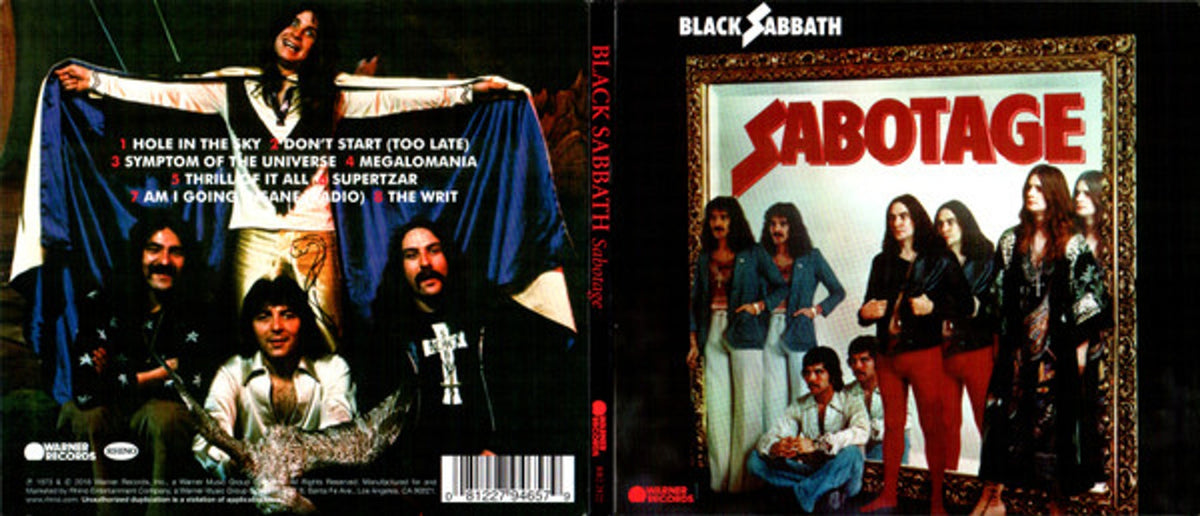 Black Sabbath – Sabotage Music CD