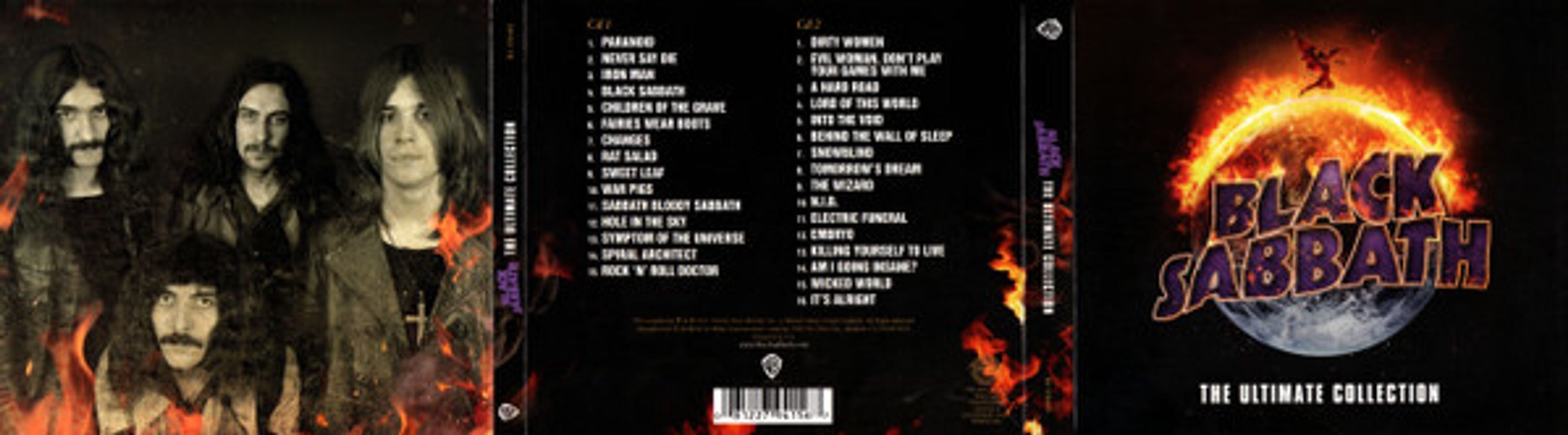 Black Sabbath – The Ultimate Collection (2-CD) Music CD