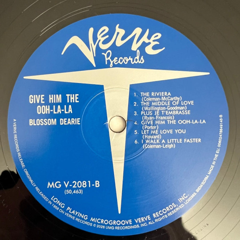 Blossom Dearie – Give Him The Ooh-La-La (LP Vinyl) Vinyl Record