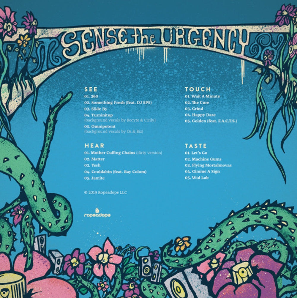 Bluke – Sense The Urgency (LP Vinyl) Vinyl Record