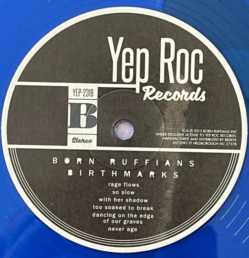 Born Ruffians – Birthmarks (LP Blue Vinyl) Vinyl Record