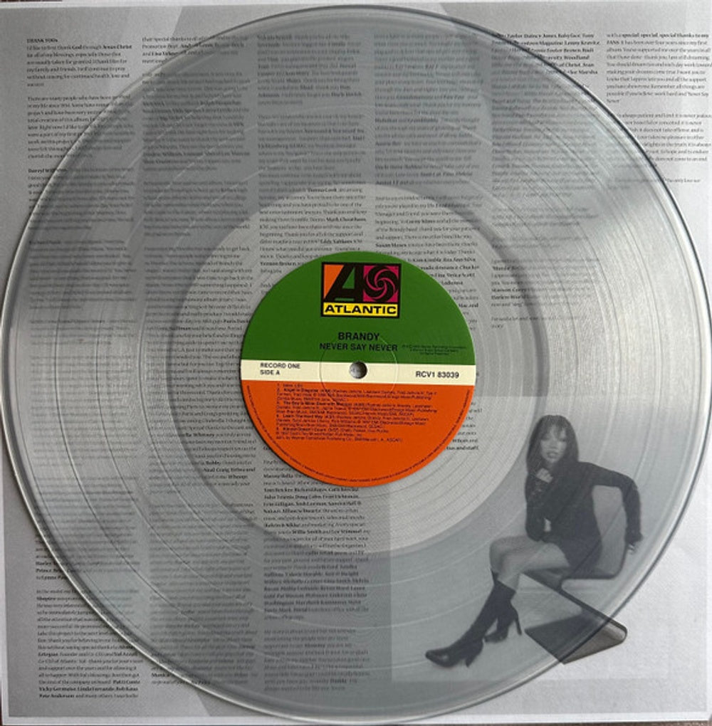 Brandy – Never Say Never (2-LP Vinyl) Vinyl Record