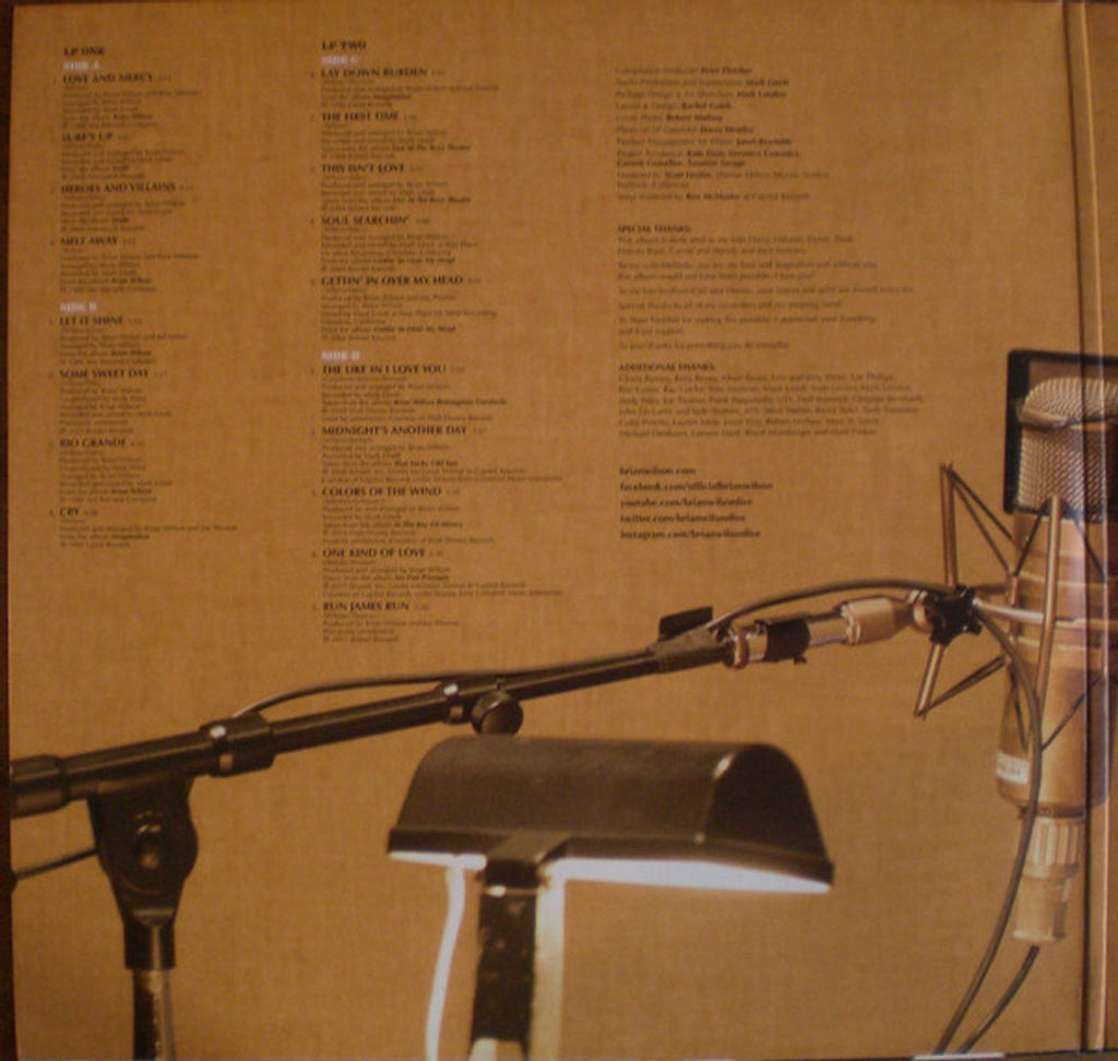 Brian Wilson – Playback: The Brian Wilson Anthology (2-LP Vinyl) Vinyl Record