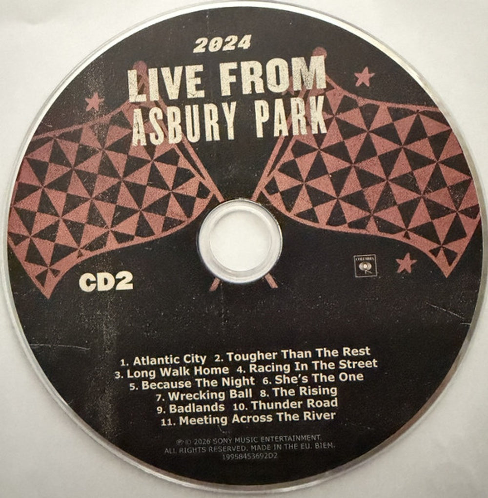 Bruce Springsteen & The E Street Band – Live From Asbury Park (3-CD) Music CD