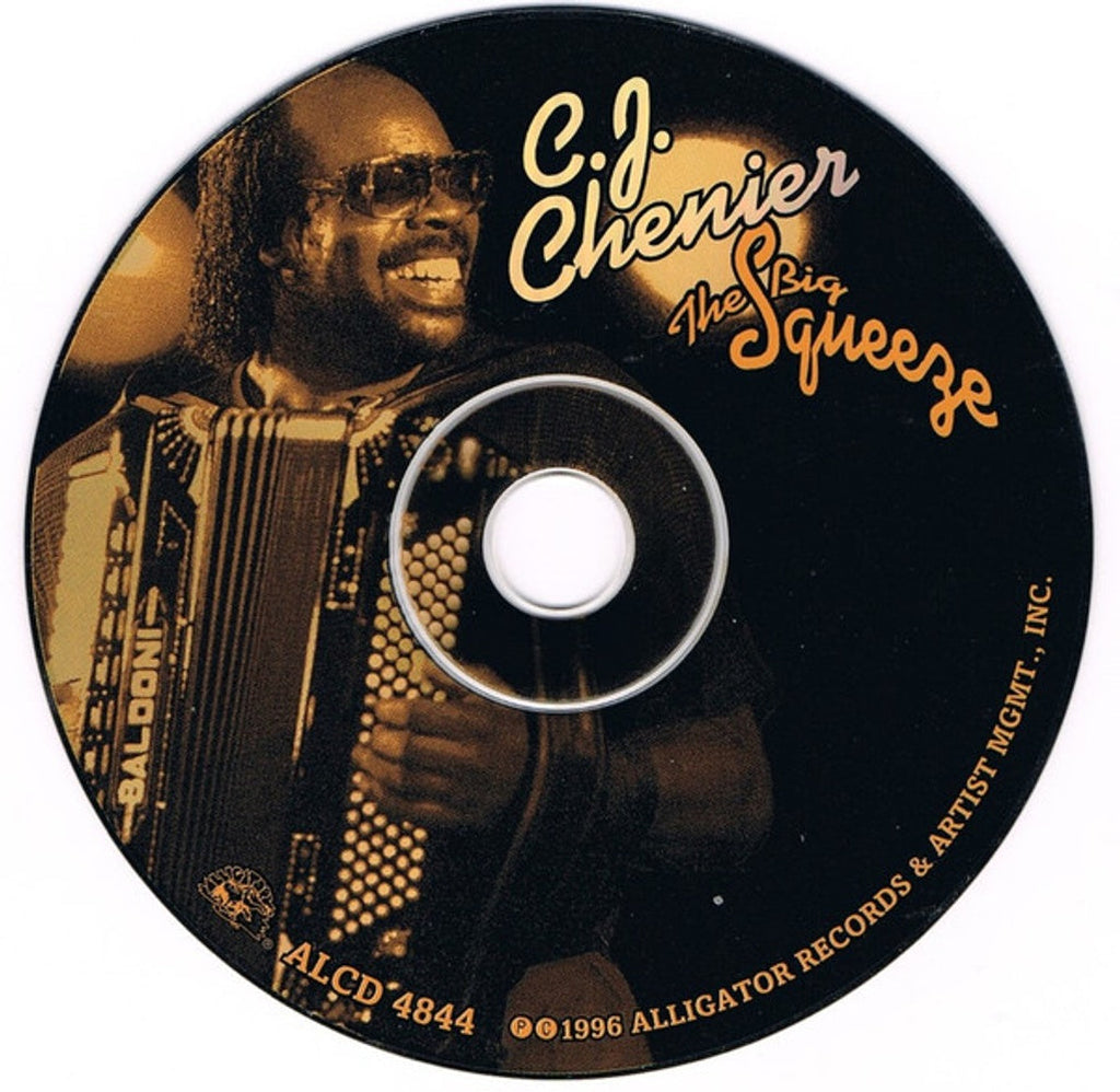C.J. Chenier & The Red Hot Louisiana Band – Big Squeeze Music CD