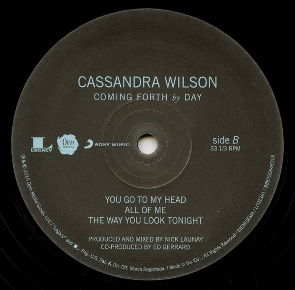 Cassandra Wilson – Coming Forth By Day (2-LP Vinyl) Vinyl Record