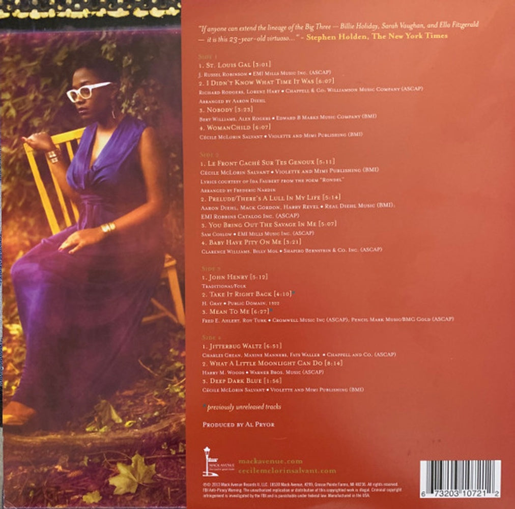 Cecile McLorin Salvant – Womanchild (2-LP Vinyl) Vinyl Record