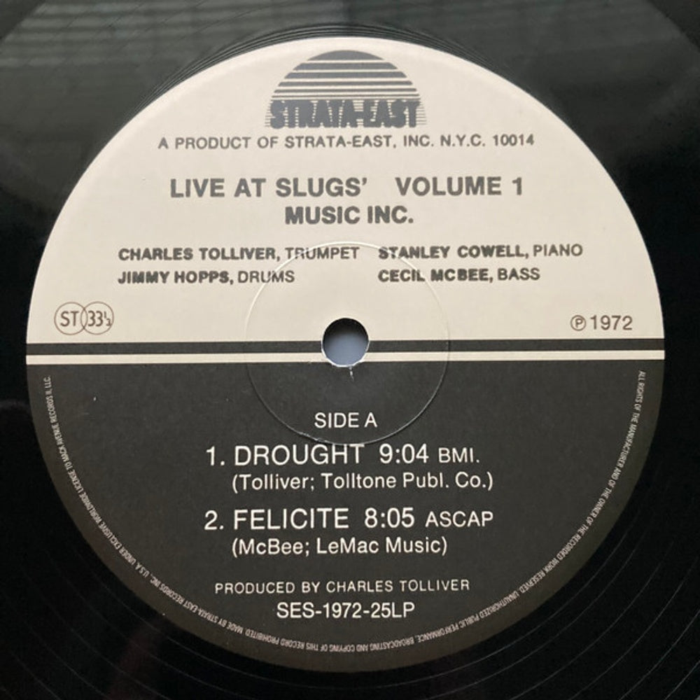Charles Tolliver – Live At Slugs', Volume I & II (2-LP Vinyl) Vinyl Record