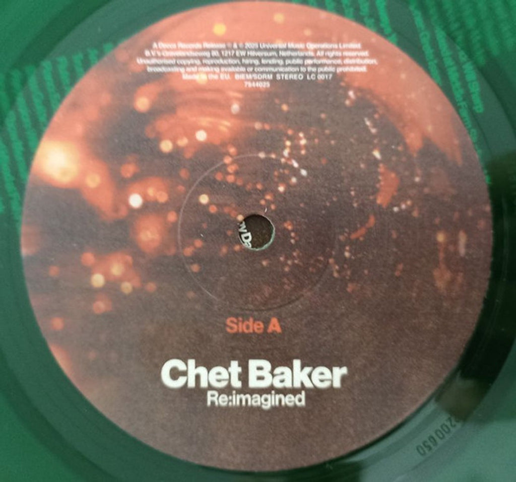 Chet Baker - Re:Imagined (Green LP Vinyl) Vinyl Record