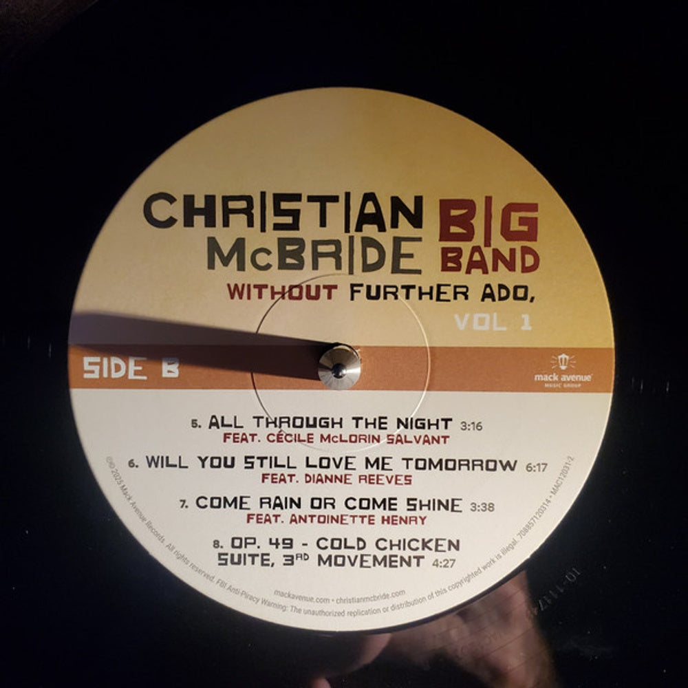 Christian Mcbride  Big Band – Without Further Ado, Vol 1 (LP Vinyl) Vinyl Record