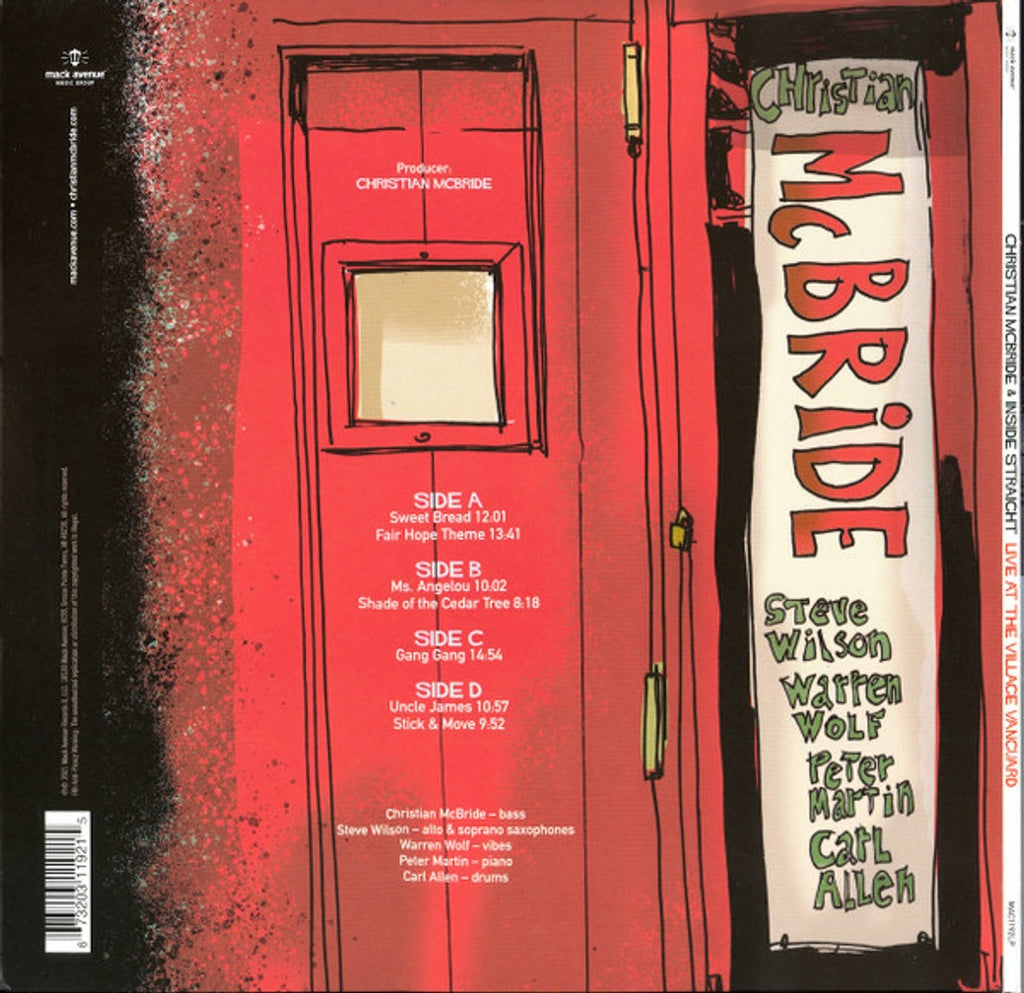Christian McBride & Inside Straight – Live At The Village Vanguard (2-LP Vinyl) Vinyl Record