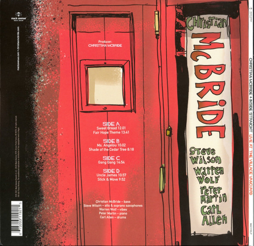 Christian McBride & Inside Straight – Live At The Village Vanguard (2-LP Vinyl) Vinyl Record