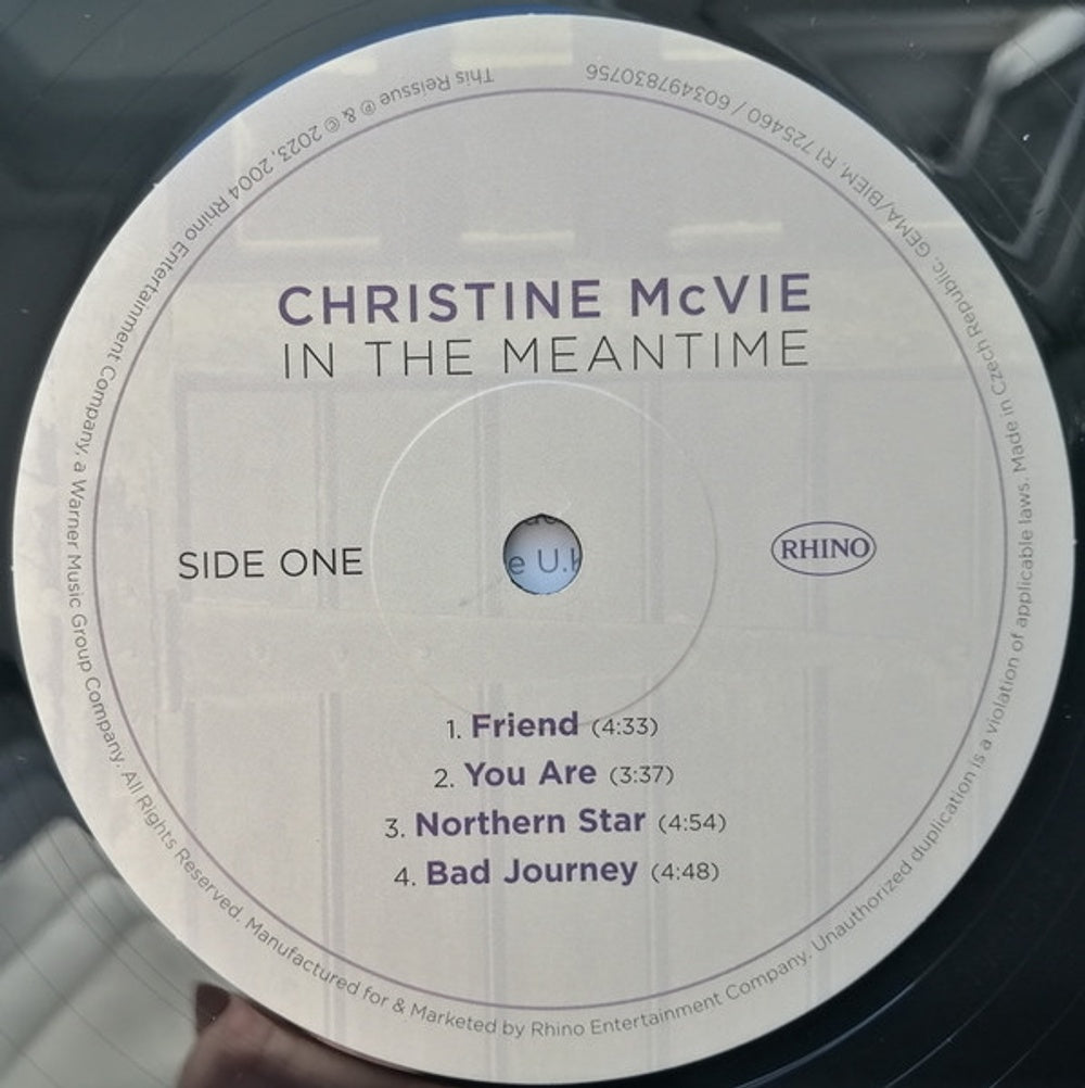 Christine McVie – In The Meantime (2-LP Vinyl) Vinyl Record