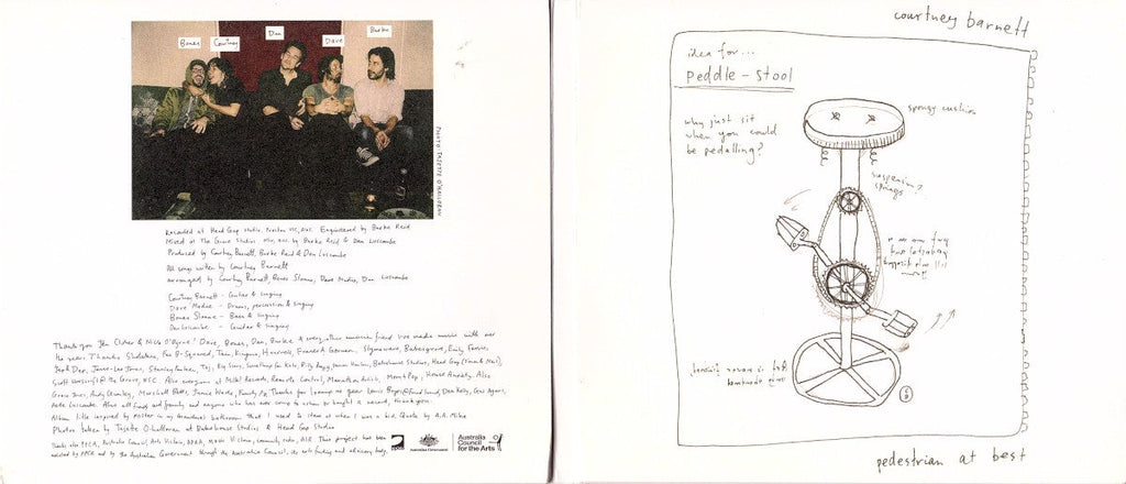 Courtney Barnett – Sometimes I Sit & Think & Sometimes I Just Sit Music CD