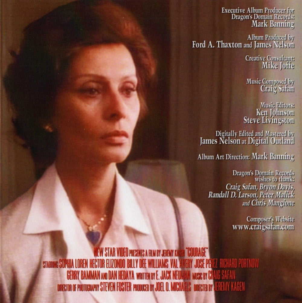 Courage - Original Soundtrack Music CD