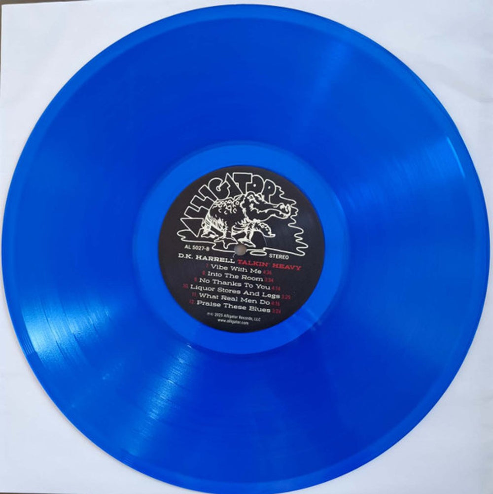 D.K Harrell – Talkin' Heavy (LP Vinyl) Vinyl Record