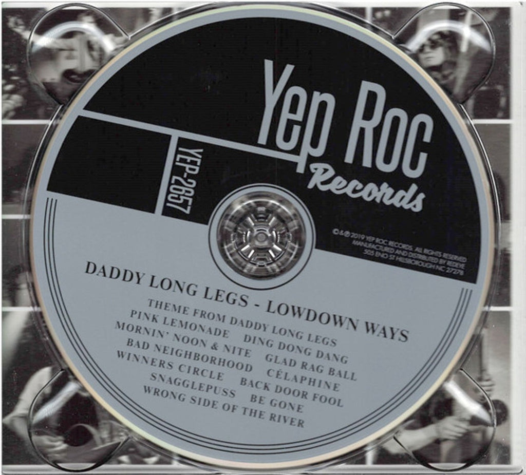 Daddy Long Legs – Lowdown Ways Music CD