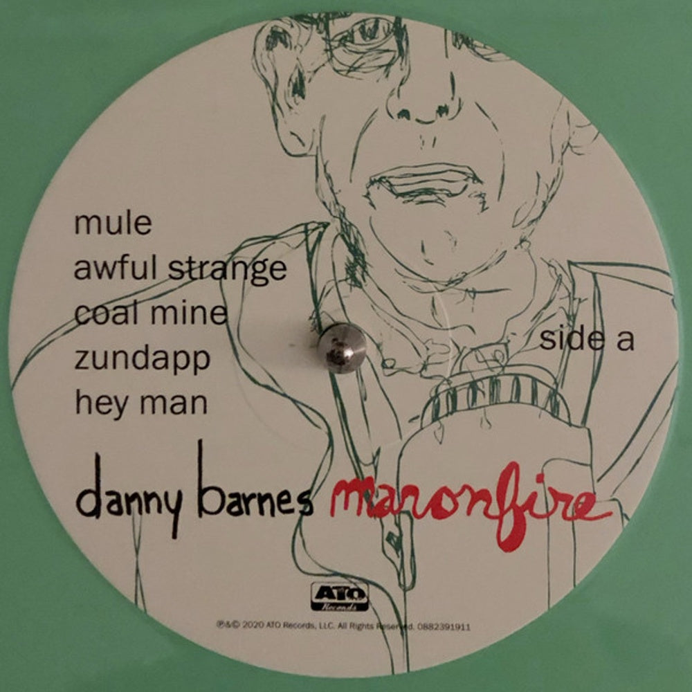 Danny Barnes – Man On Fire (LP Vinyl) Vinyl Record