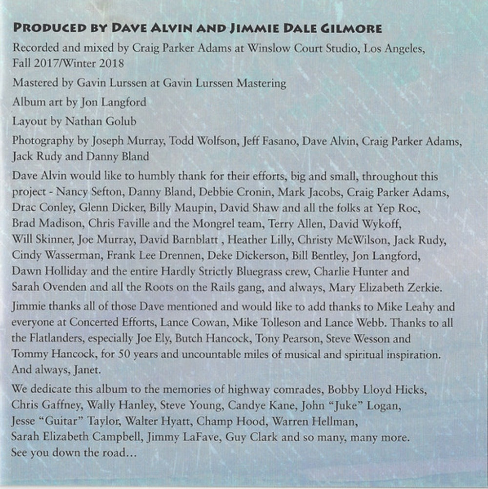 Dave Alvin – Downey To Lubbock Music CD