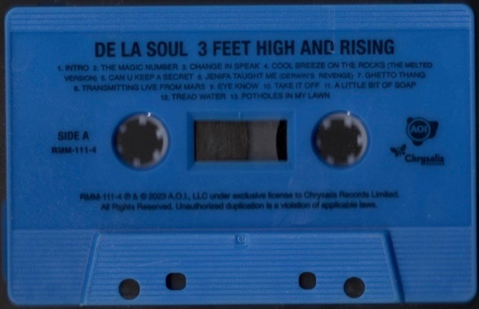 De La Soul – 3 Feet High And Rising Music Cassette Tape