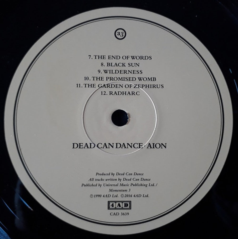 Dead Can Dance – Aion (LP Vinyl) Vinyl Record
