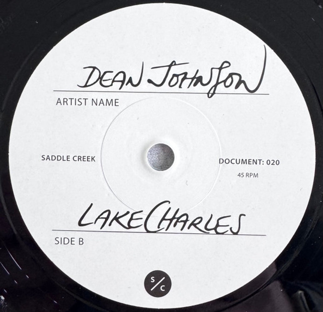 Dean Johnson – Blue Moon b/w Lake Charles (LP Vinyl) Vinyl Record