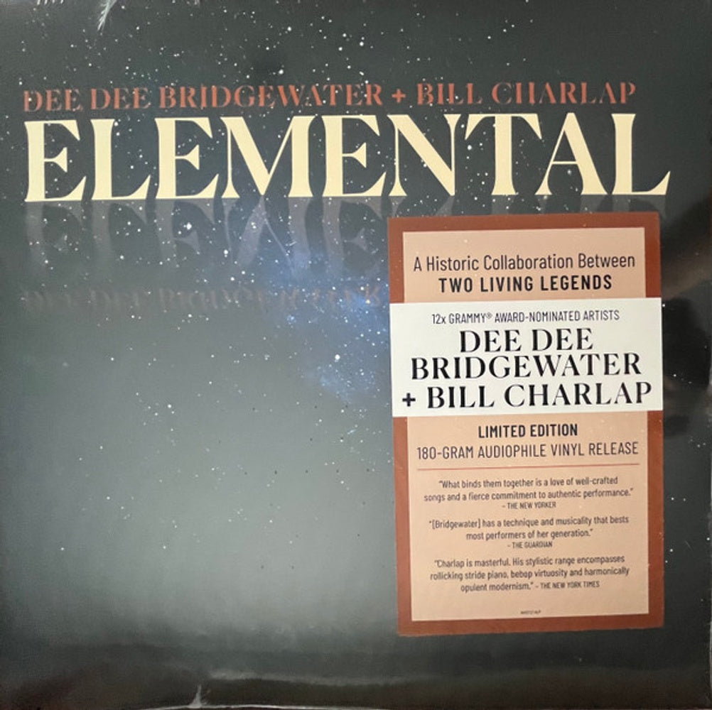 Dee Dee Bridgewater & Bill Charlap – Elemental (LP Vinyl) Vinyl Record
