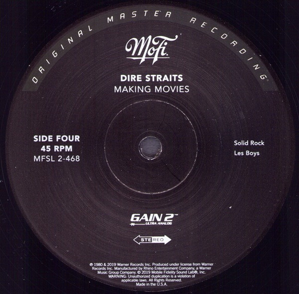 Dire Straits – Making Movies (Mobile Fidelity 2-LP Vinyl) Vinyl Record
