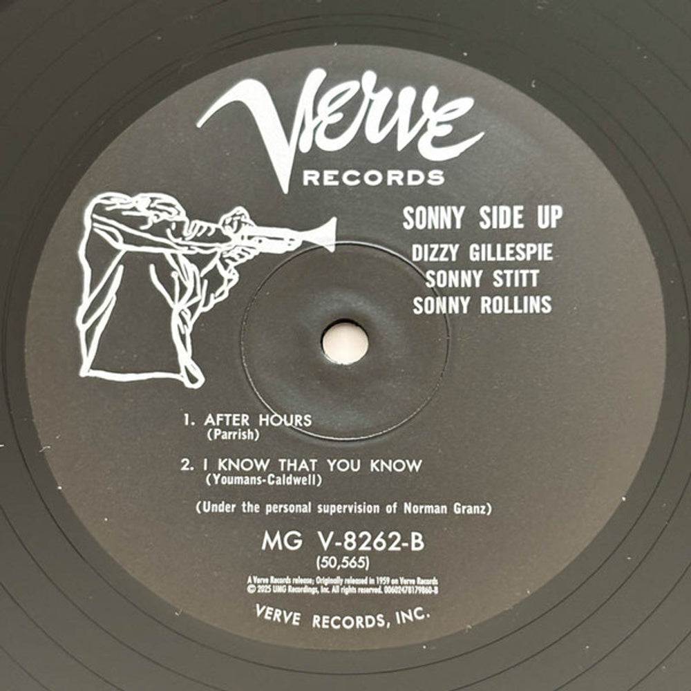 Dizzy Gillespie, Sonny Stitt, & Sonny Rollins – Sonny Side Up (LP Vinyl) Vinyl Record