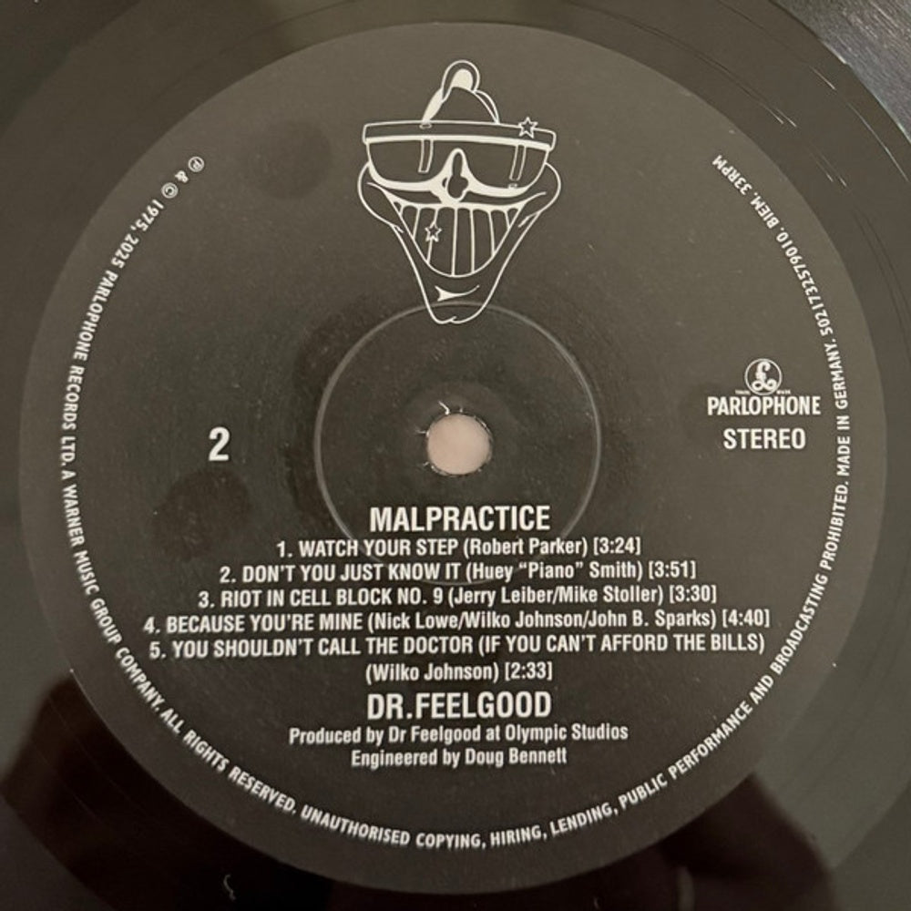 Dr. Feelgood – Malpractice (LP Vinyl) Vinyl Record